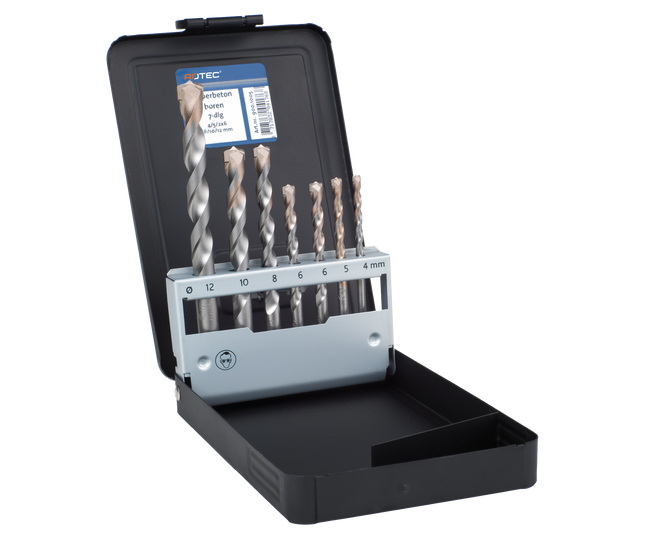 Rotec 900.1005 Super-betonboren set 7-dlg