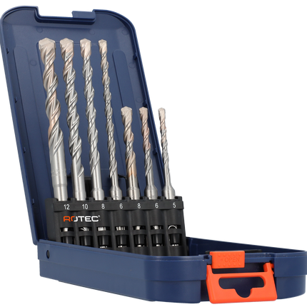 Rotec 900.1010K Hamerboren set 7-dlg SDS-V-Breaker