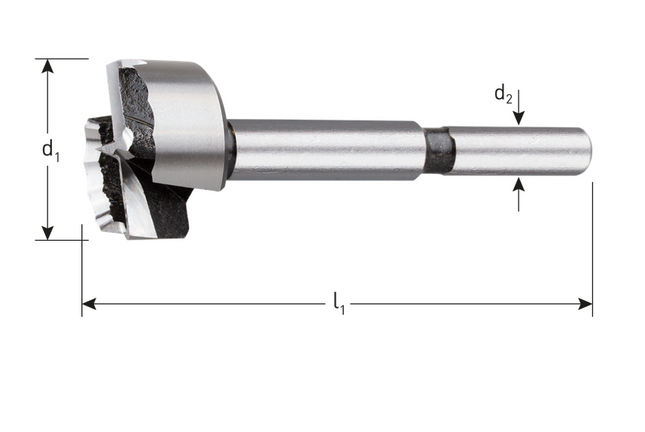 Rotec 246.0120 Cilinderkopboor Wave-Cutter Ø 12 mm