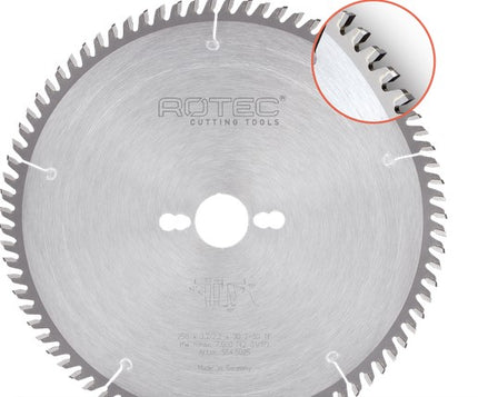 Rotec HM formaatzaagblad Trapezium Vlak