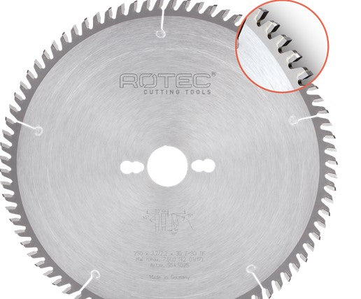 Rotec HM formaatzaagblad Trapezium Vlak