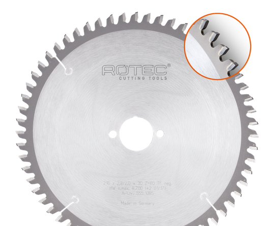 Rotec HM zaagblad voor non-ferro metalen (hand)