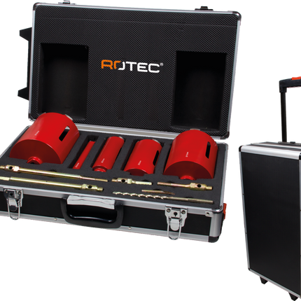 Rotec Diamantborenset (M16) droog 150mm in koffer - 779.9900