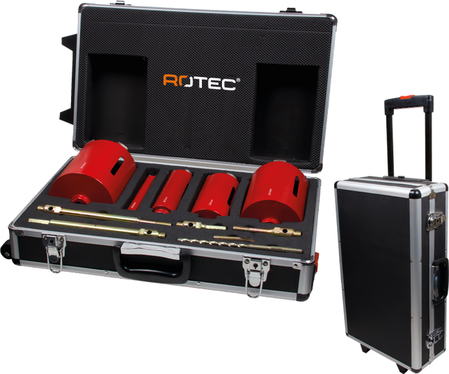 Rotec Diamantborenset (M16) droog 150mm in koffer - 779.9900