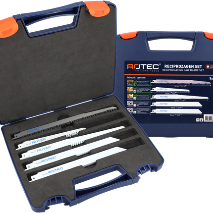 Rotec Riciprozaagbladenset Type 525 25 delig -  525.9000