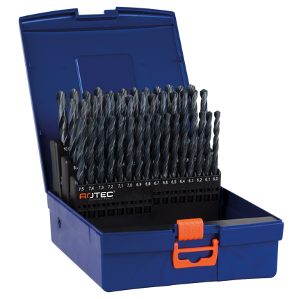 Rotec Spiraalborenset 41 delig type '100' in ABS-cassette - 900.0040