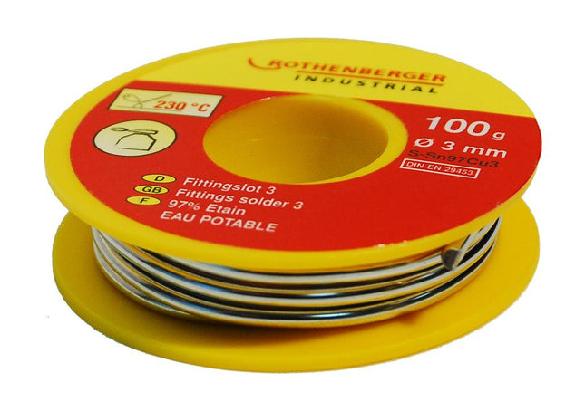 Rothenberger Fittingsoldeer 3, 100g