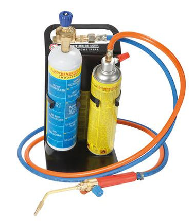 Rothenberger Lasset Roxy Kit Plus, gas en zuurstof
