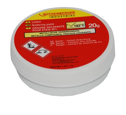 Rothenberger Soldeervet, 20g, tin