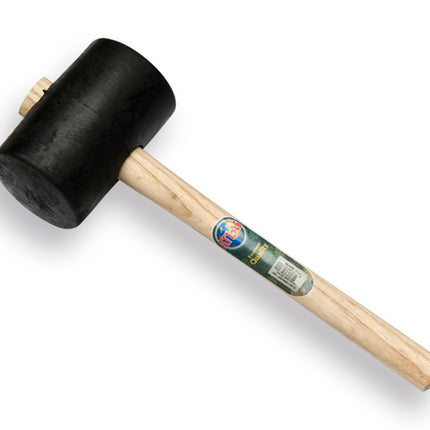 Rubberhamer nr. 4 hard, beide kanten vlak
