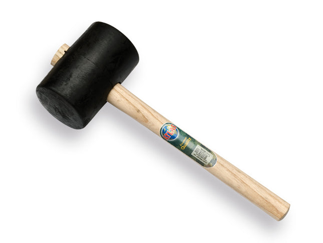 Rubberhamer nr. 4 hard, beide kanten vlak