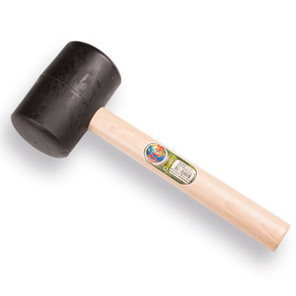 Rubberhamer nr. 8 hard, 90 shore met steel