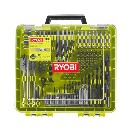 Ryobi 100-delige Boor- en schroefbit set RAKDD100