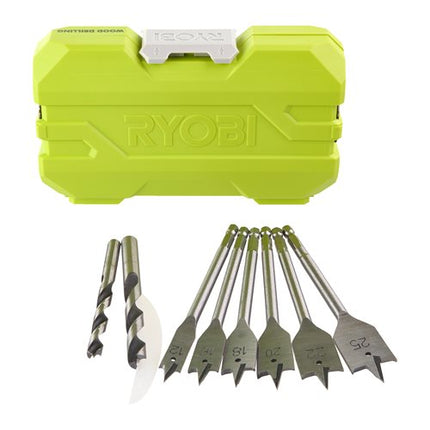 Ryobi RAK12SWD 12-delig Houtboorset 5132003302