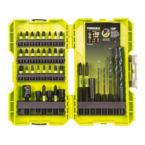 Ryobi 38 delig boor en schroefset