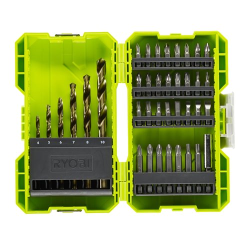 Ryobi 38 delig boor en schroevendraaierset