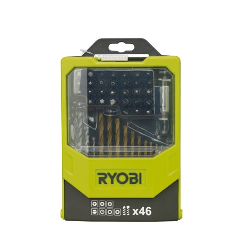 Ryobi 46-delige Boor- en schroef applicatieset