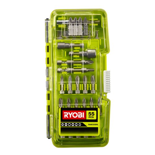 Ryobi 55 delige schroevendraaier set