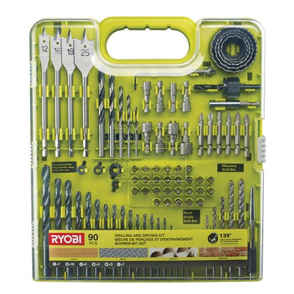 Ryobi 90-delige Boor- en schroevendraaierset RAKDD90