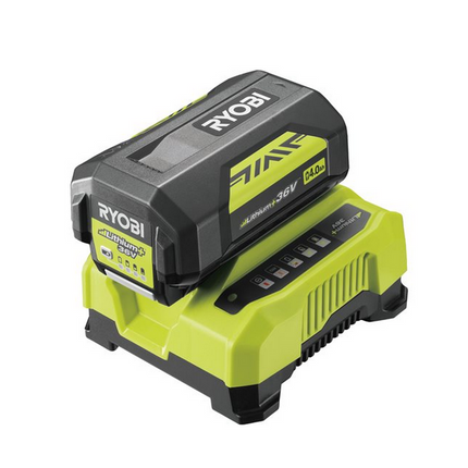 Ryobi RY36BC60A-140 Accu &amp; Lader kit- 36V 4.0Ah- 5133004705