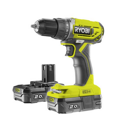 Ryobi R18DD2-220S Boormachine- ONE+ (2x 2.0Ah)- 5133003821
