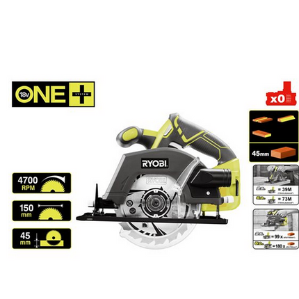 Ryobi R18CSP-0 Cirkelzaag- ONE-5133002628