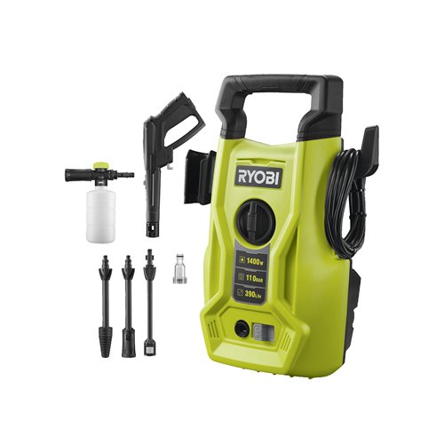 Ryobi Elektrische Hogedrukreiniger- 110 Bar
