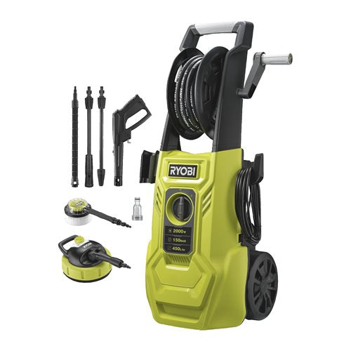Ryobi RY150PWA Elektrische Hogedrukreiniger-150 Bar-