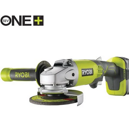 Ryobi R18AG-140S Haakse Slijper- 18V Snoerloze (1x 4.0Ah)- 5133004301