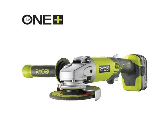 Ryobi R18AG-140S Haakse Slijper- 18V Snoerloze (1x 4.0Ah)- 5133004301