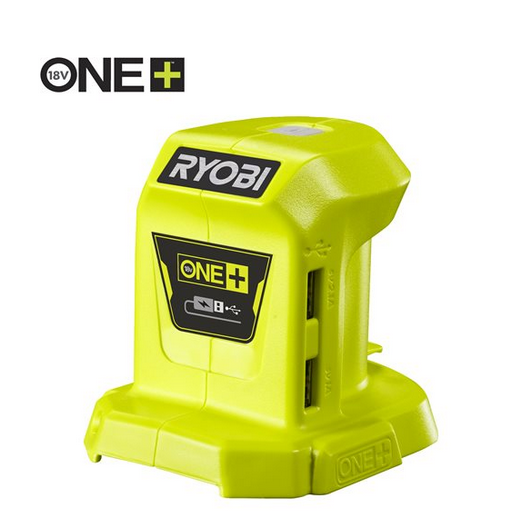 Ryobi R18USB-0 Lader- 18V Snoerloze USD Adapter-5133004381