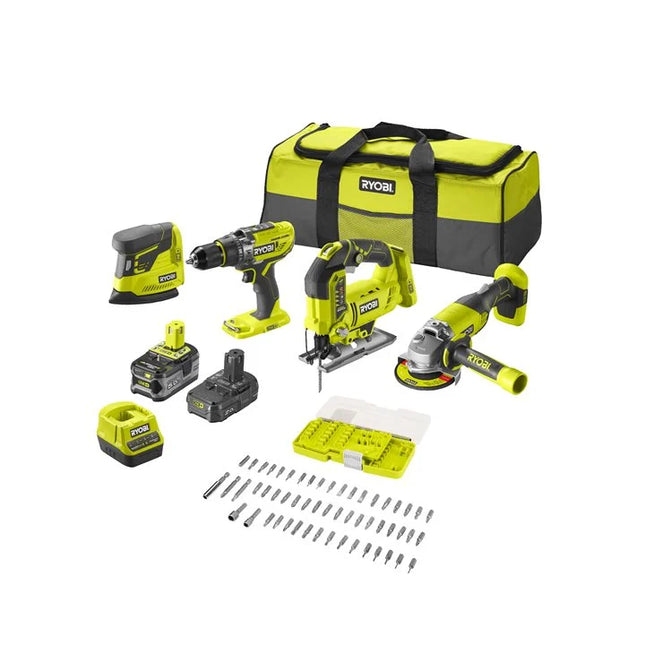 Ryobi R18CK4F-252S Combokit 4-delig ONE+18V - 5133004771