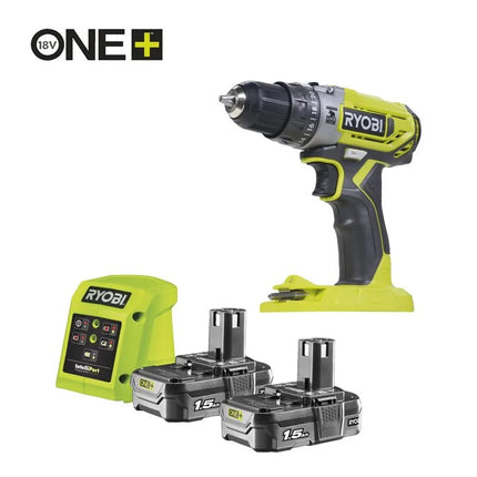 Ryobi R18PD2-215G Klopboormachine ONE+18V - 5133005302