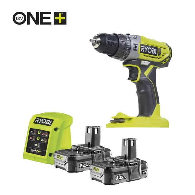 Ryobi R18PD2-215G Klopboormachine ONE+18V - 5133005302