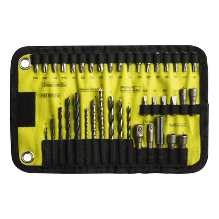 Ryobi RAK40RM Boor- en bit set 40-delig in rolmat - 5132002264