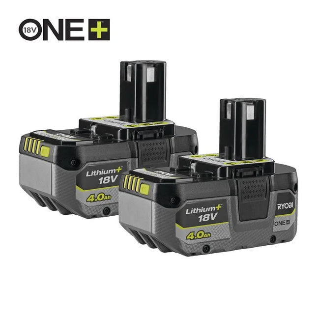 Ryobi RB1840X2 2x Accu 4.0Ah Lithium+18V - 5133005304