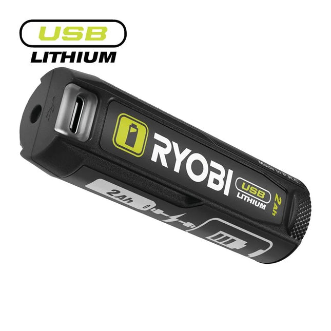 Ryobi RB4L20 4V 2,0 Ah Accu en Powerbank USB Lithium - 5133006843