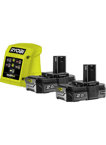 Ryobi RC18115-220 Accu's en Lader- x 2,0Ah Lithium- 5133004296
