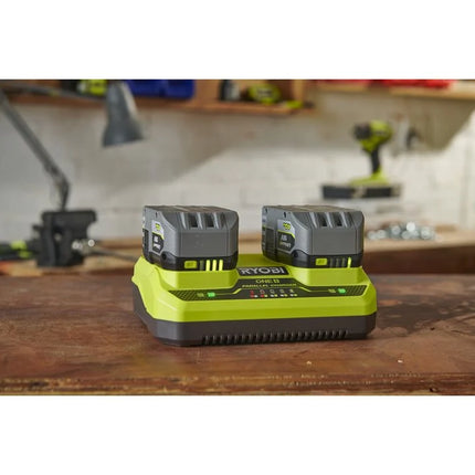 Ryobi RC18240 2-poorts lader ONE+ 18V - 5133005579