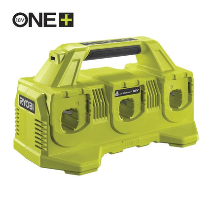 Ryobi RC18640 6-poorts lader 18V ONE+ - 5133005805