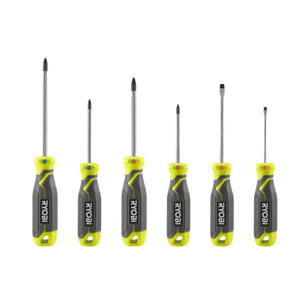 Ryobi RHSDS6PC Magnetische schroevendraaierset 6 stuks - 5132006045