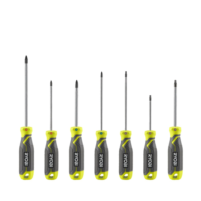 Ryobi RHSDS7PC Magnetische schroevendraaierset 7 stuks - 5132006046
