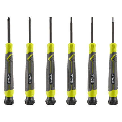 Ryobi RHSDSPC6 Magnetische Schroevendraaierset 6 stuks - 5132006048