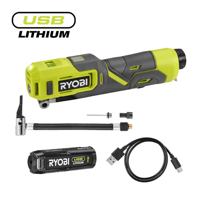 Ryobi RI4-120G 4V Accu Luchtpomp - 5133006140