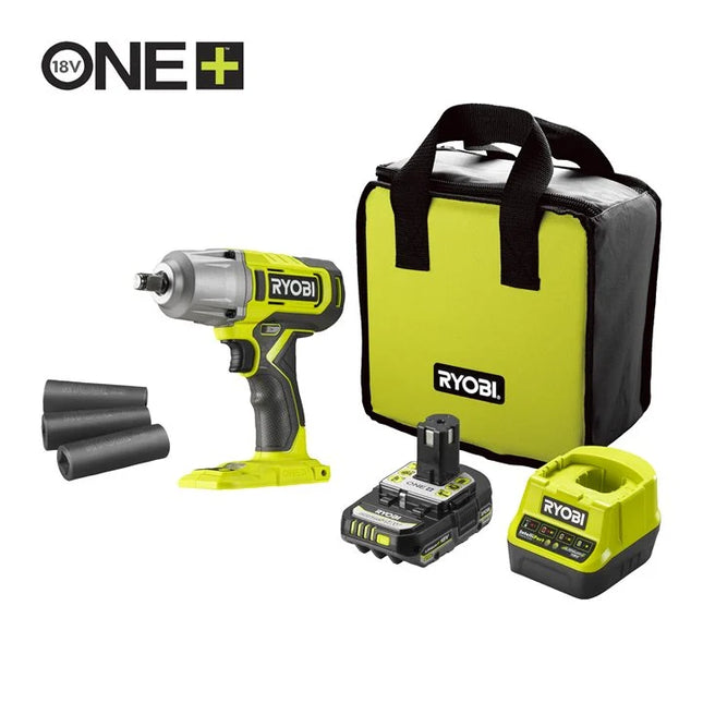 Ryobi RIW18-1C20SA3 Slagmoersleutel- 18V Snoerloze 3 snelheden- 5133005664