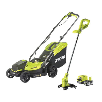 Ryobi RLM1833BLT1825M Grasmaaier trimmer kit 18V 33cm (1x 4.0Ah) 5133004451