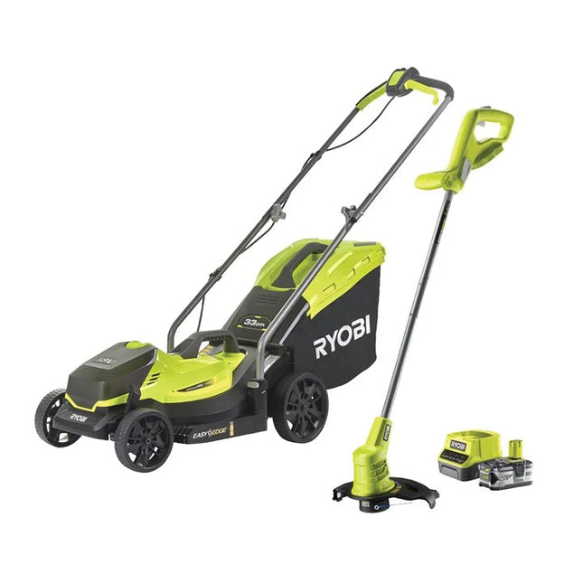 Ryobi RLM1833BLT1825M Grasmaaier trimmer kit 18V 33cm (1x 4.0Ah) 5133004451
