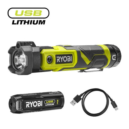 Ryobi RLP4-120G Zaklamp USB Lithium 4V - 5133006131