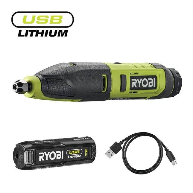 Ryobi RPC4-120G Graveermachine USB Lithium 4V - 5133005640