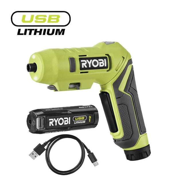 Ryobi RSDP4-120G Haakse Schroevendraaier USB Lithium 4V - 5133005958